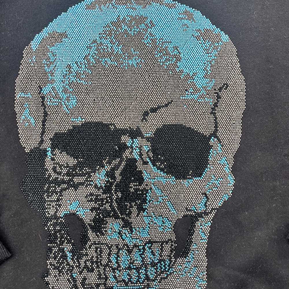 Other Women’s La Society Crewneck Skull Sweatshir… - image 2