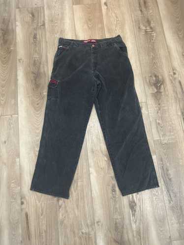 Tommy Hilfiger × Vintage Tommy cargo black jeans