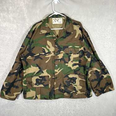 Vintage A1 Vintage 90s Duck Bay Woodland Camo Butt