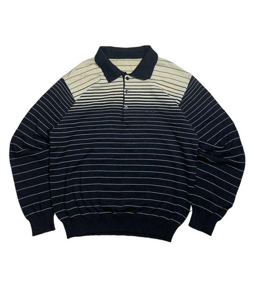 Fila × Vintage Vintage fila golf sweater polo - image 1