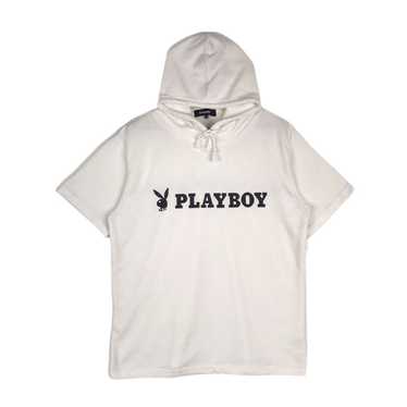 Playboy Vintage PLAYBOY Bunny Spell Out Hoodie Sh… - image 1