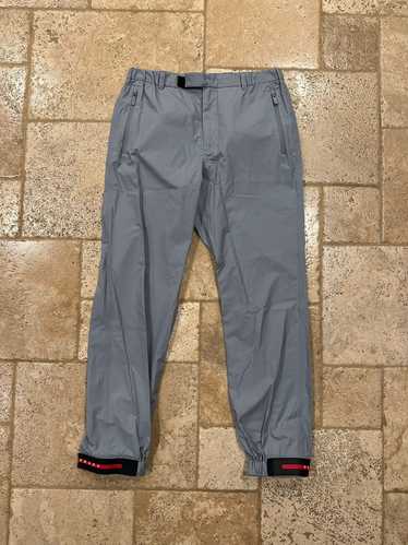 Prada Prada Linea Rossa Grey Nylon Pants SPG43 201