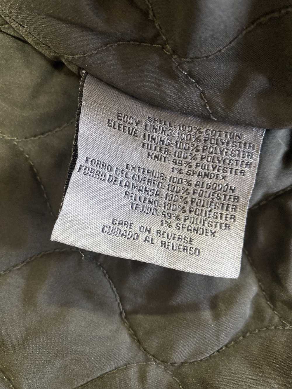 Levi's Levis Jacket Mens Small Green Military Can… - image 6