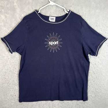 Lee A1 Vintage 90s Lee Sport T Shirt Womens 2XL XX