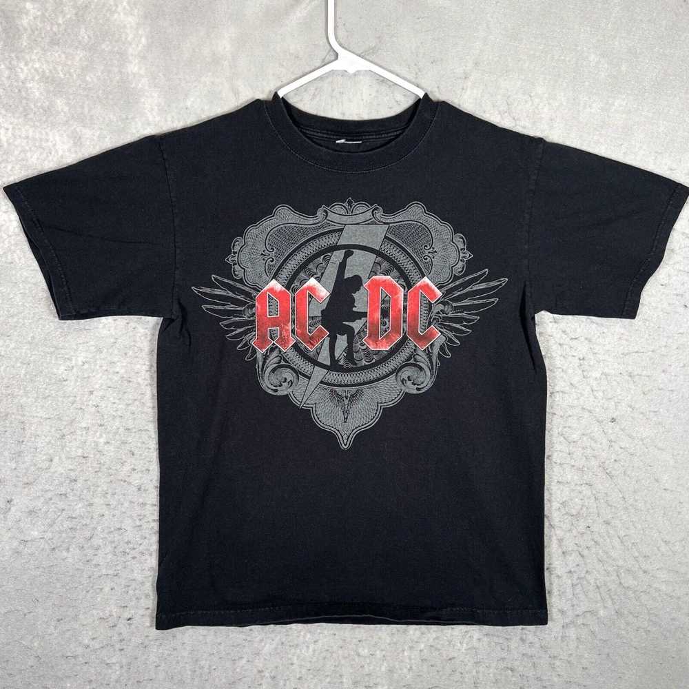Vintage A1 ACDC Band Black Ice Tour T Shirt Adult… - image 1