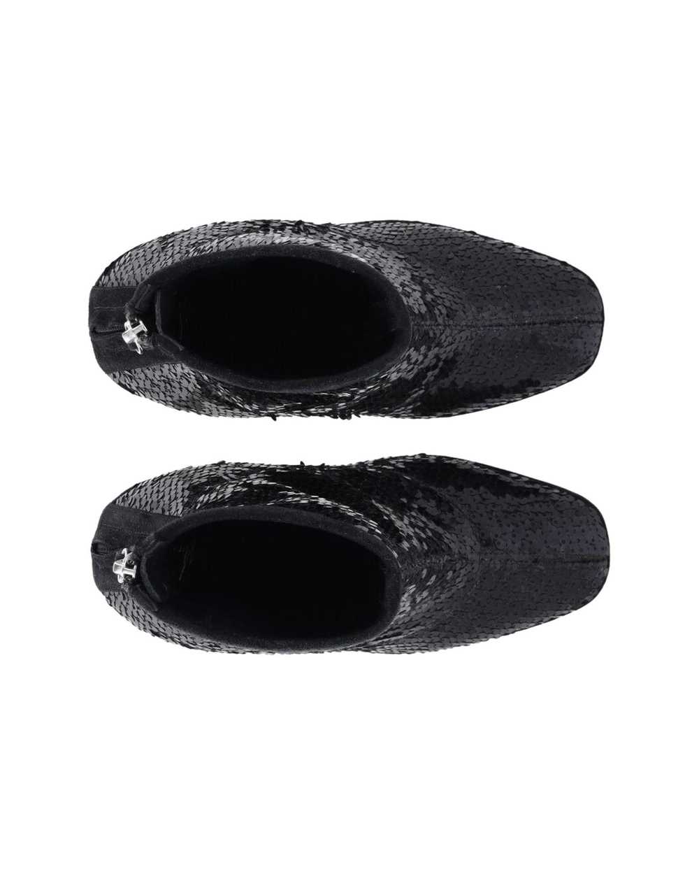 Giuseppe Zanotti Sequin Embellished Curved Heel A… - image 5