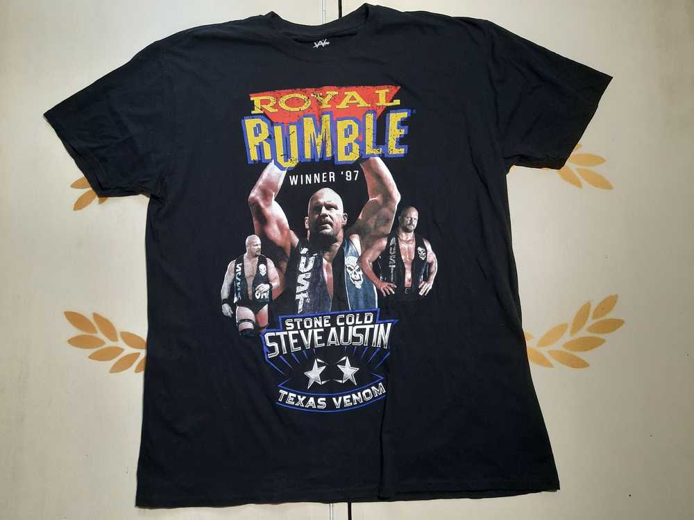 Ufc × Vintage × Wwe WWE Royal Rumble Winner'97 T-… - image 1