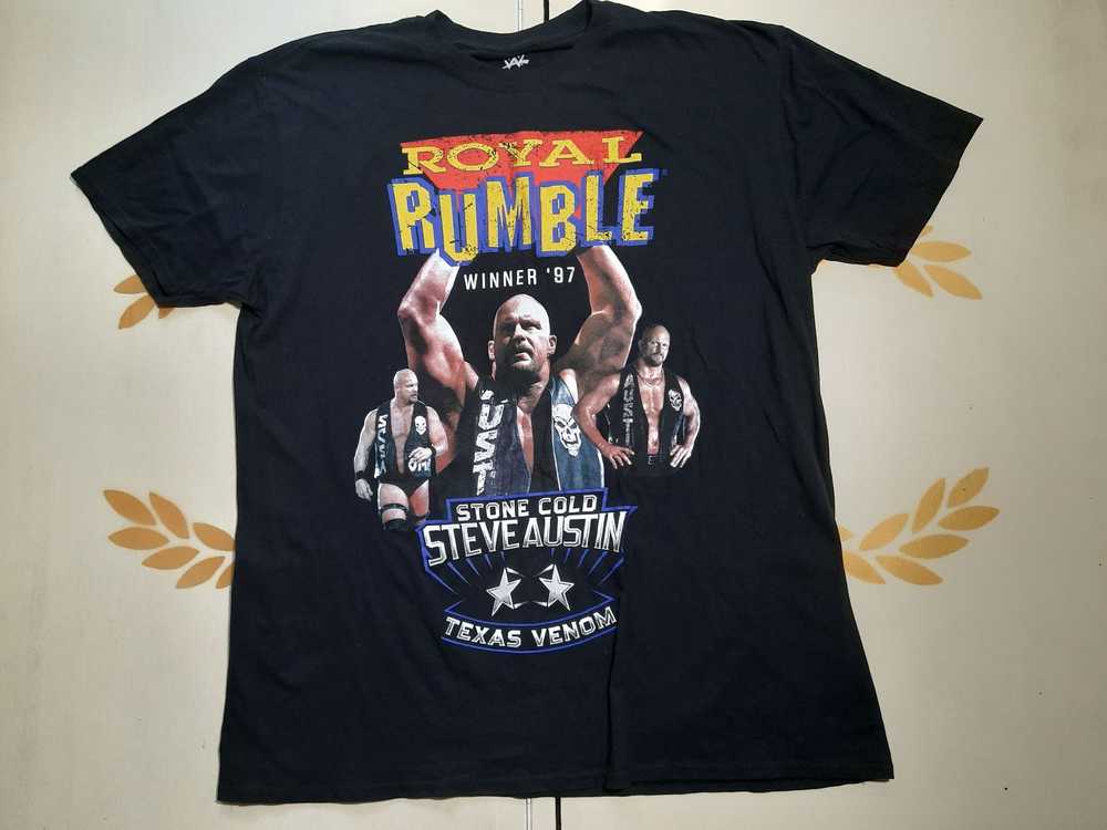 Ufc × Vintage × Wwe WWE Royal Rumble Winner'97 T-… - image 2