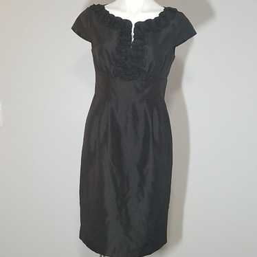 Other London Times Black Rosette Dress