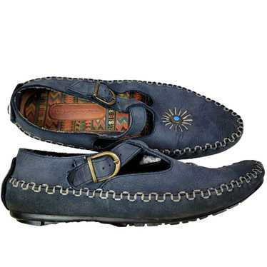 Hush Puppies Hush Puppies Leather Moccasin Shoes W