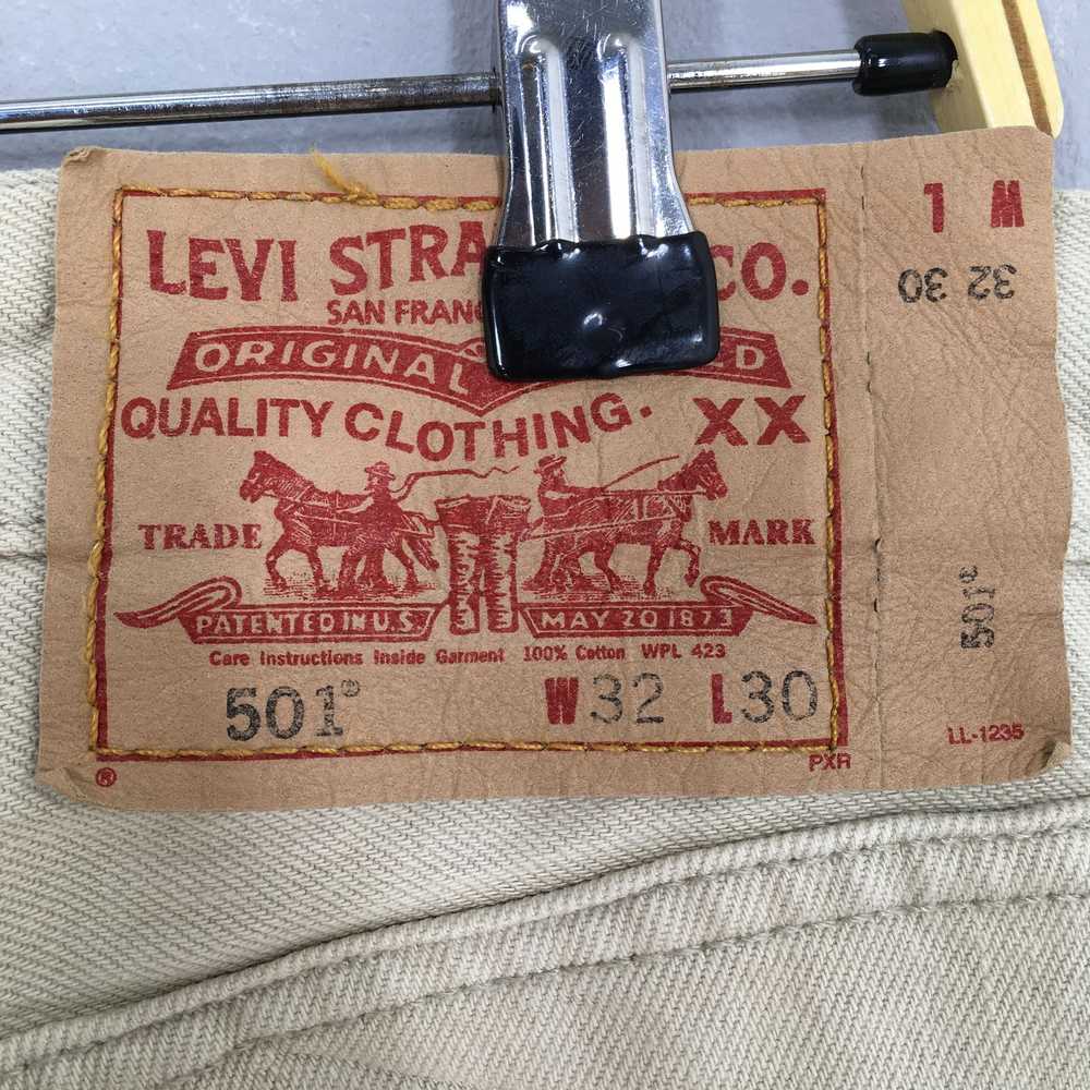 Levi's × Vintage Size 31x31 Vintage Levi's 501 Cr… - image 12