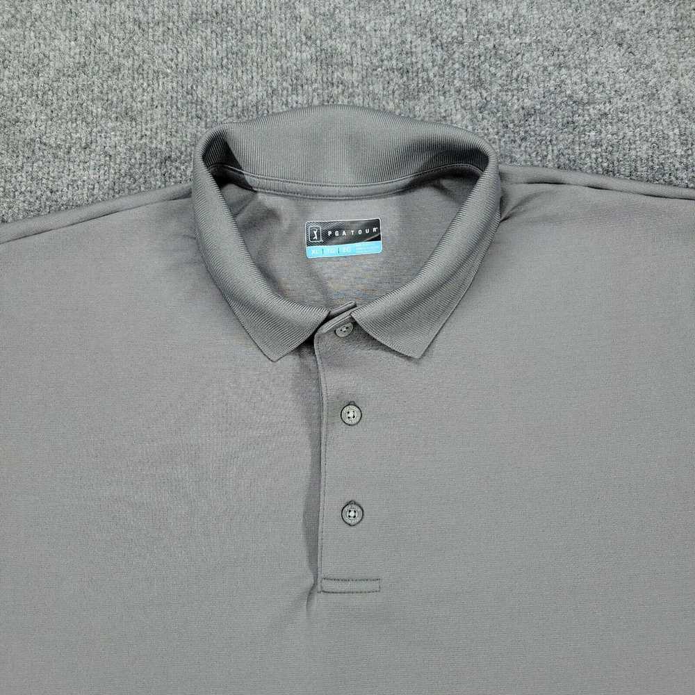 Pga Tour PGA Tour Polo Shirt Men's XL Gray Golf E… - image 2