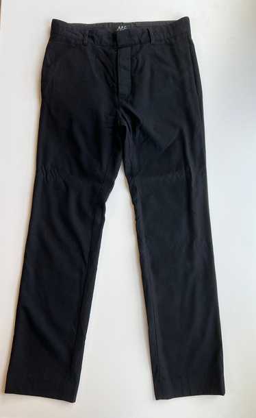 A.P.C. Black Wool Trousers