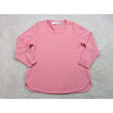 Arrow Sparrow Sweater Women Medium Pink Knit Long… - image 1