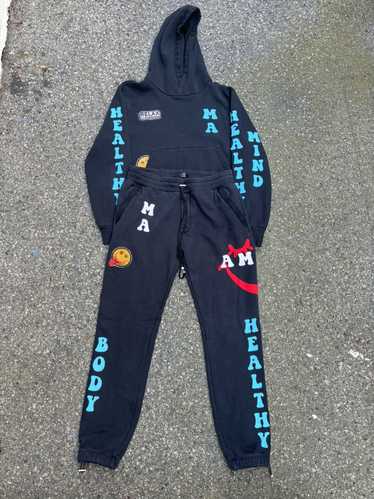 Amiri $2700 Black Healthy Body Patch Sweatsuit - image 1