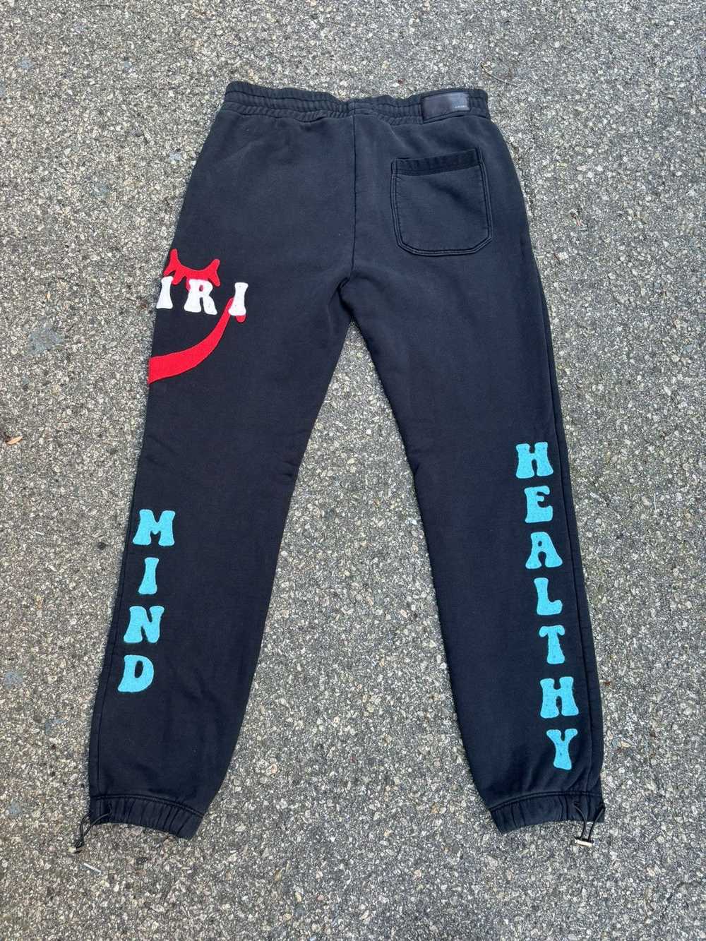 Amiri $2700 Black Healthy Body Patch Sweatsuit - image 7