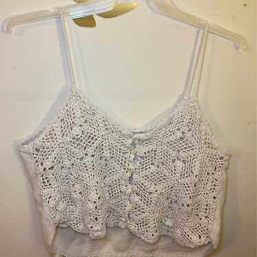 Outfitters Crochet Tank Top