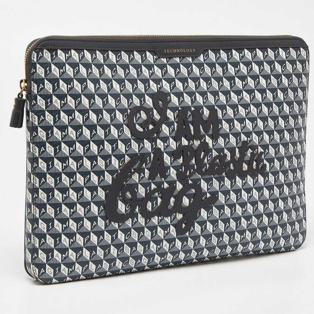 Anya Hindmarch ANYA HINDMARCH Grey/Black Coated C… - image 3