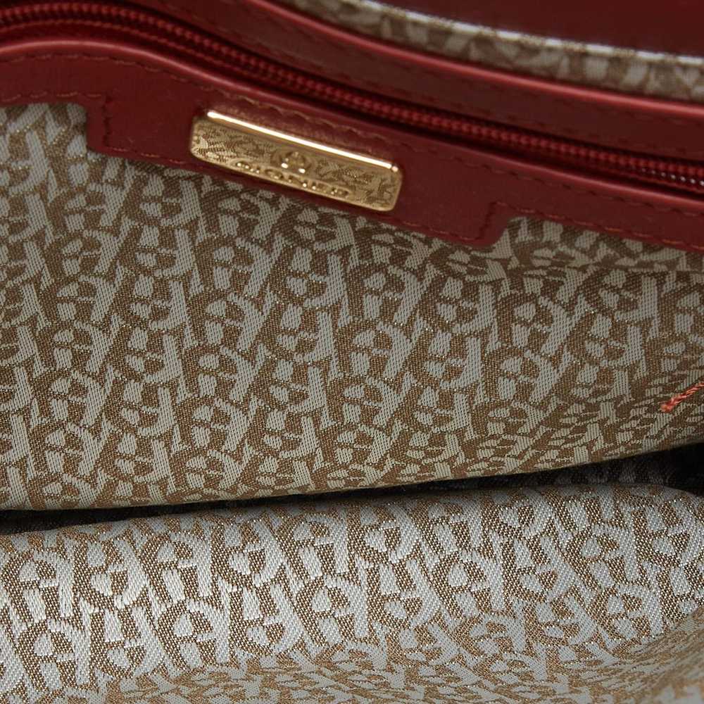 Aigner AIGNER Brown/Red Signature Coated Canvas a… - image 7