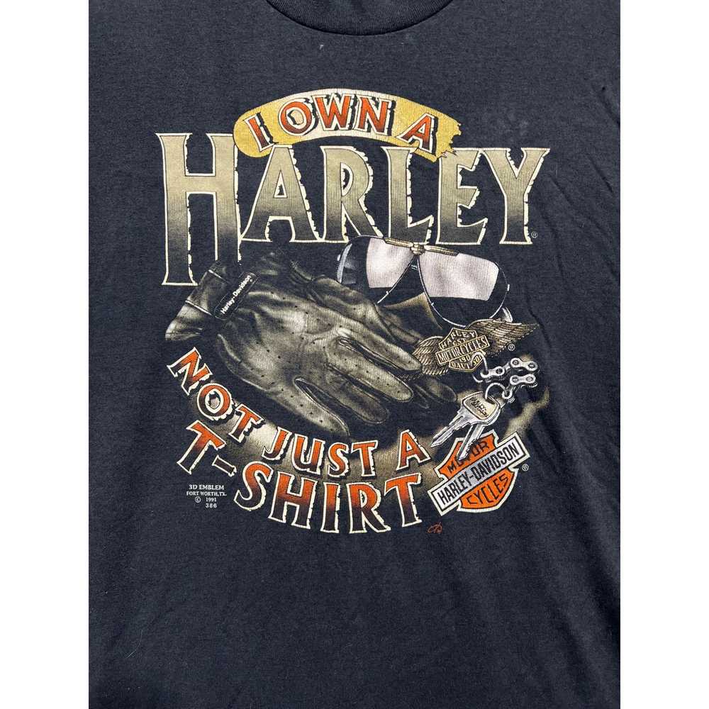 Harley Davidson Vintage I own a Harley not just a… - image 3