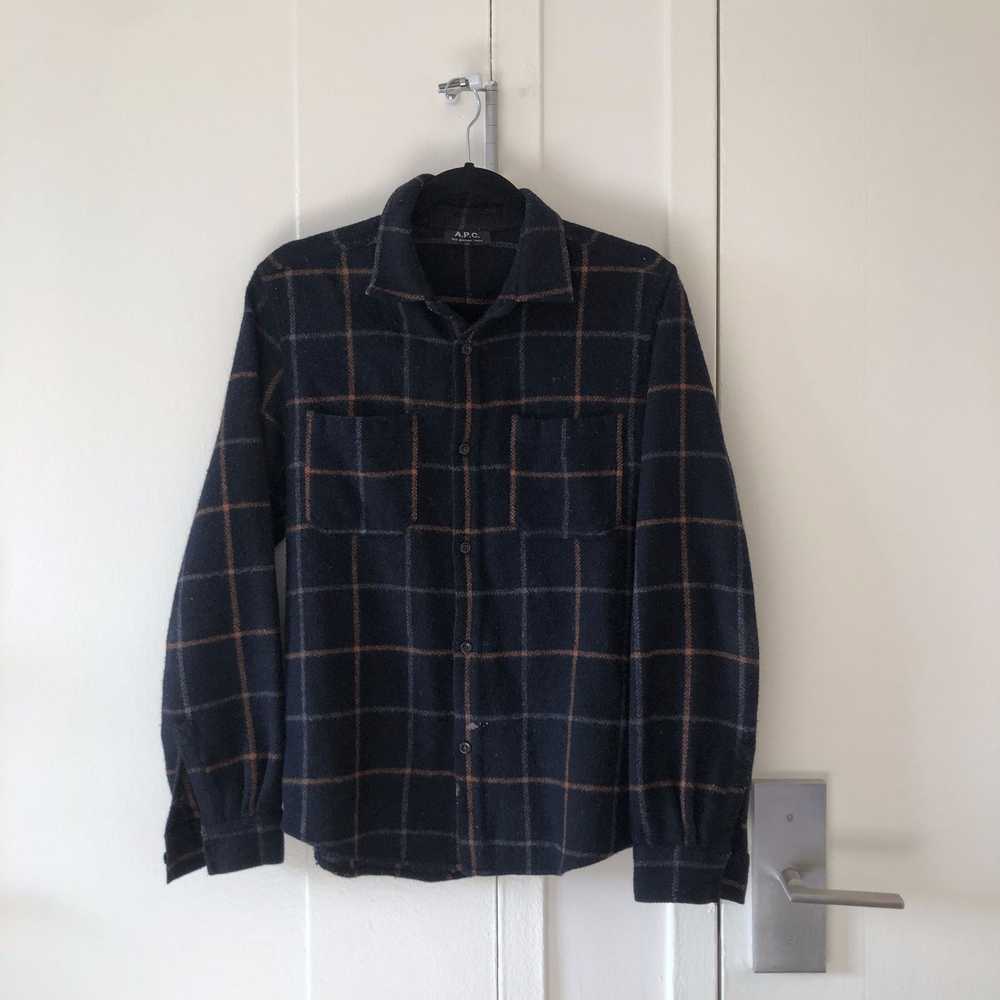 A.P.C. A.P.C Wool Check Flannel - image 1