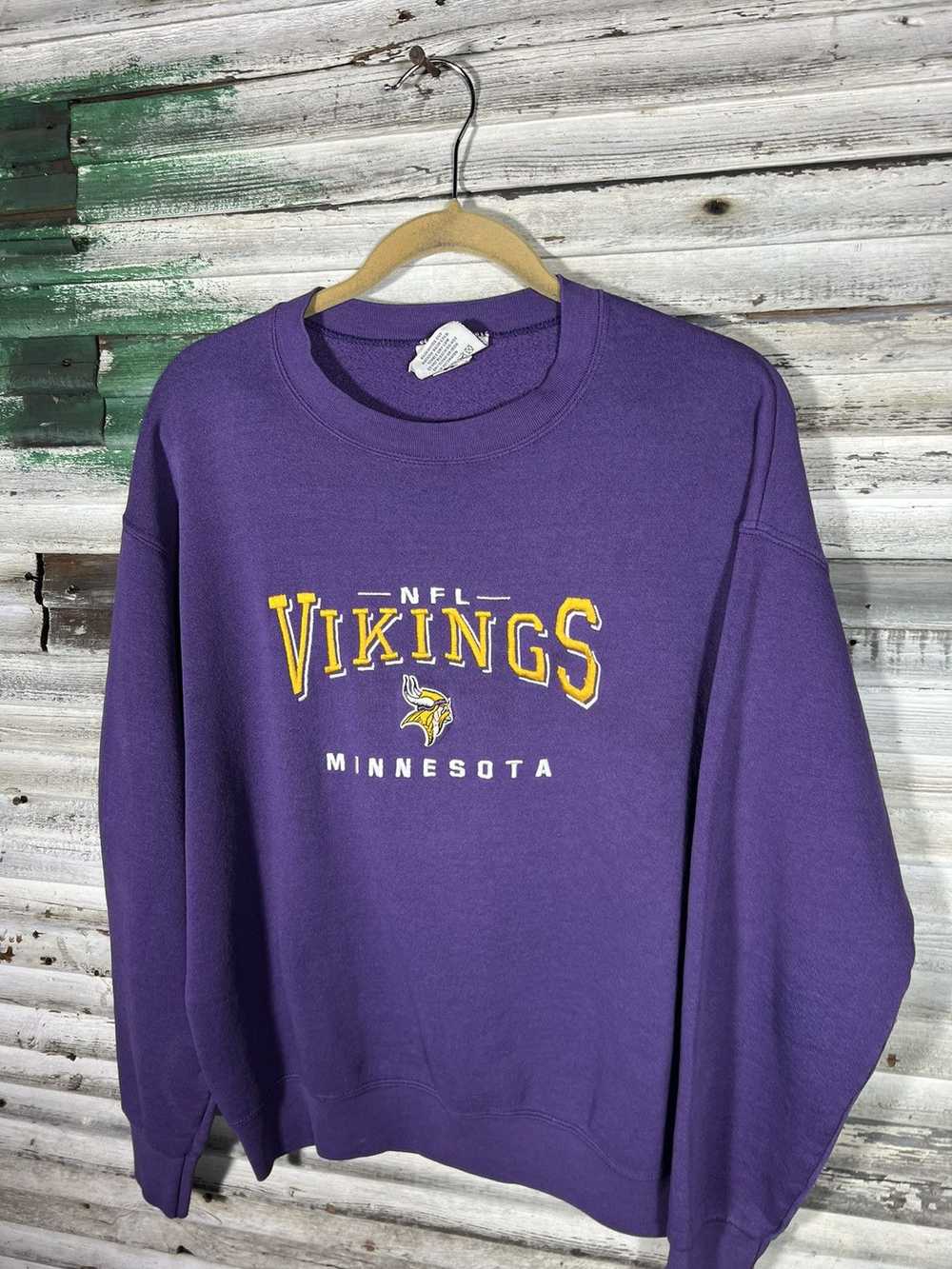 NFL × Vintage Vintage Minnesota Vikings Sweatshirt - image 2