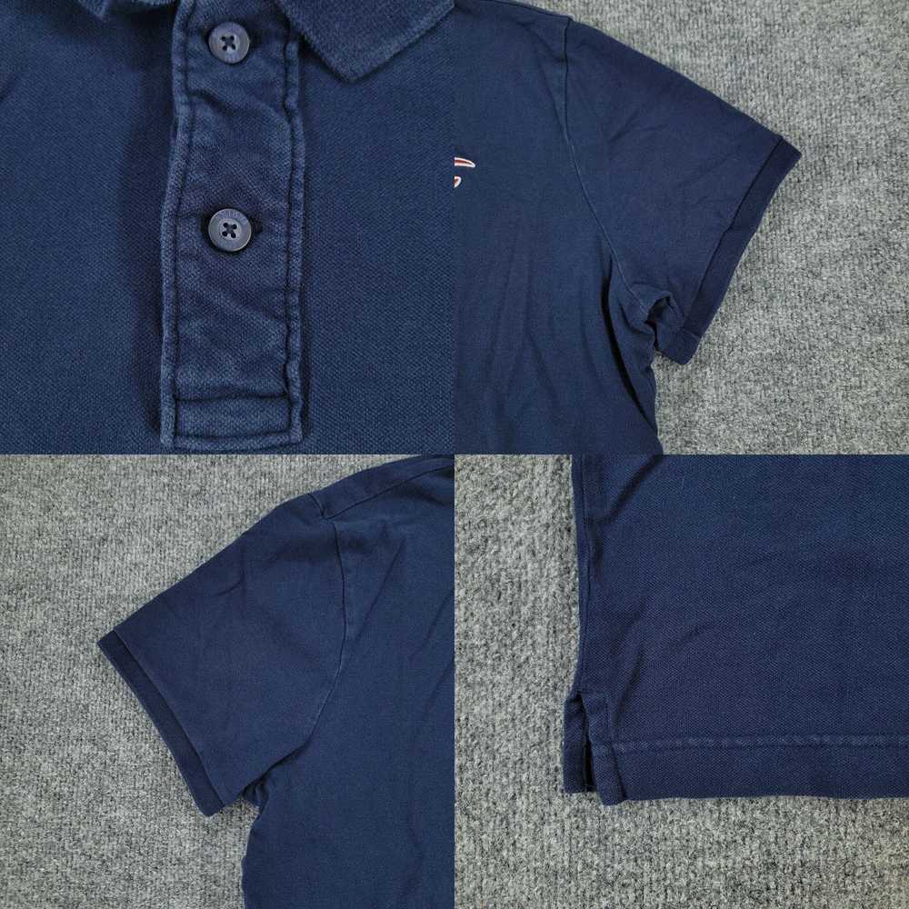 Vintage Hollister Polo Shirt Men XL Blue Epic Fle… - image 4