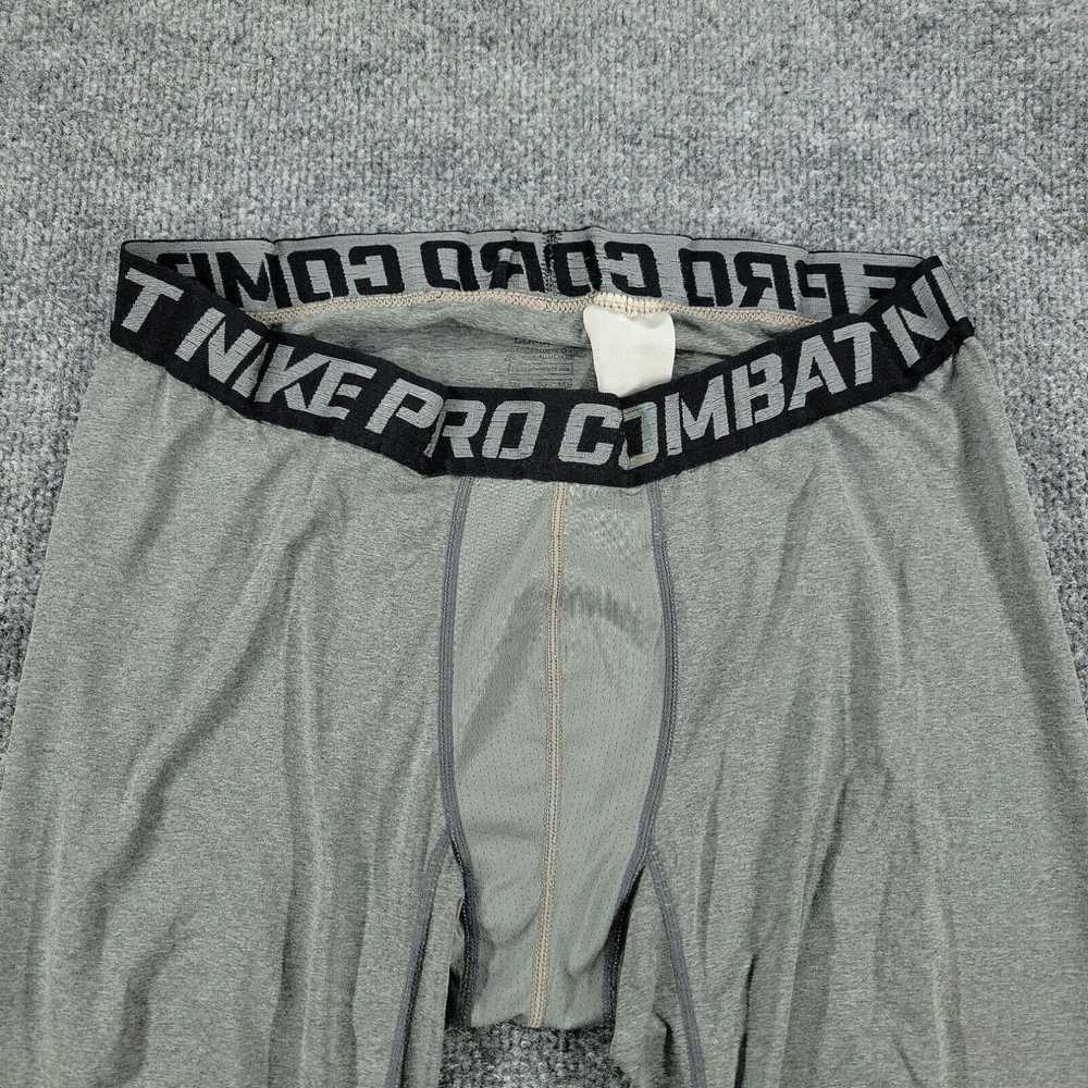 Nike Nike Pro Combat Pants Men 2XL Gray Activewea… - image 2