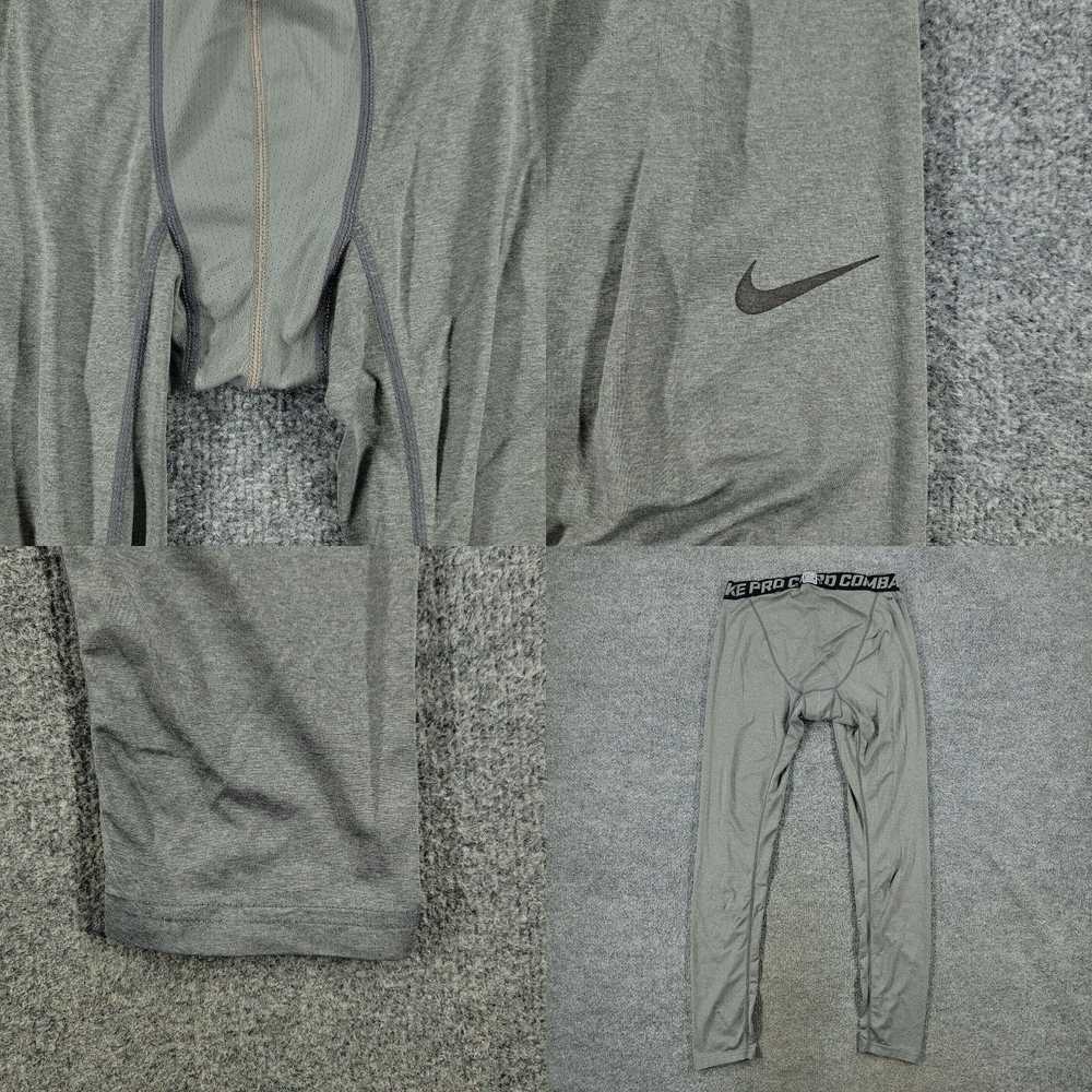 Nike Nike Pro Combat Pants Men 2XL Gray Activewea… - image 4