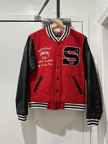 Stussy × Vintage Vintage Stussy Varsity Jacket