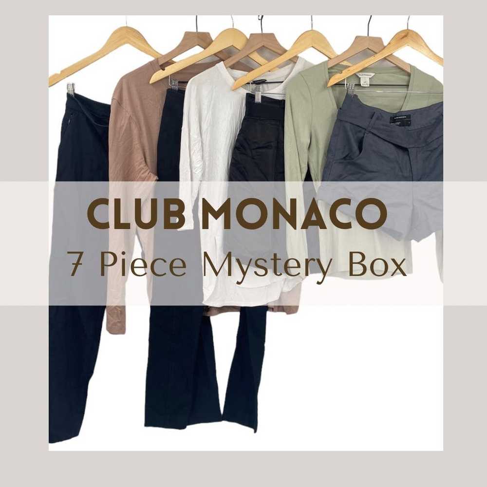Club Monaco Reseller Mystery Inventory Box Basics… - image 1