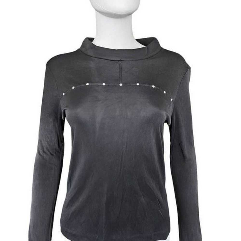 diesel goth fitted long sleeve - image 2