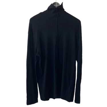 Yohji Yamamoto - 美品 ヨウジヤマモト Yohji Yamamoto +NOIR ニット セーター タートルネック パッチ ウール トップス レディース NR-K58-196 2(M相当) ブラック Yohji Yamamoto（タートルネック ・ ニット/セーター）のフリマ