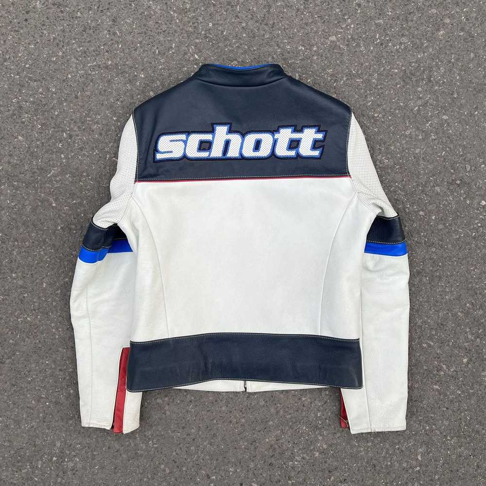 Leather Jacket × Schott × Vintage Schott Genuine … - image 8