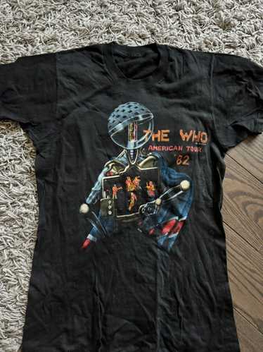 Band Tees × Vintage The Who American Tour 1982 Tee