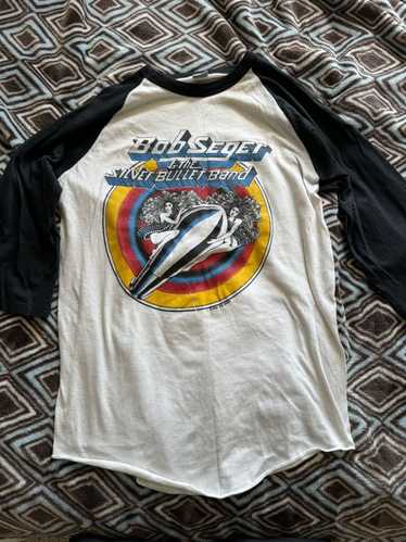 Band Tees × Vintage Bob Seger and The Silver Bulle