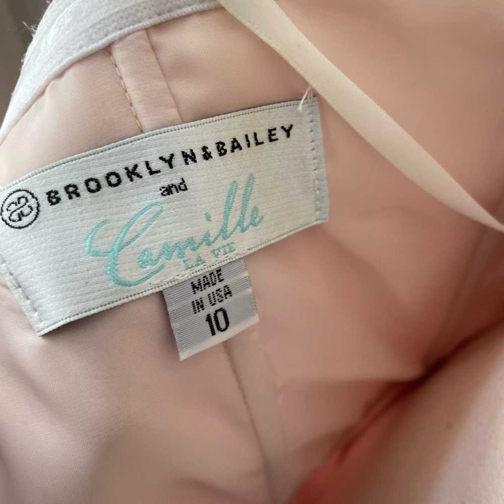 Other Brooklyn & Bailey Camille Ballet Pink Satin… - image 8