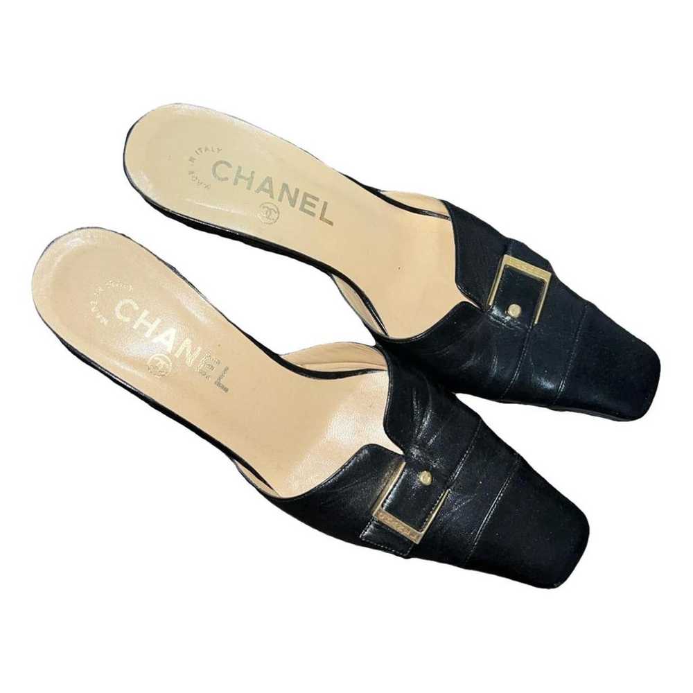 Chanel Leather mules & clogs - image 1