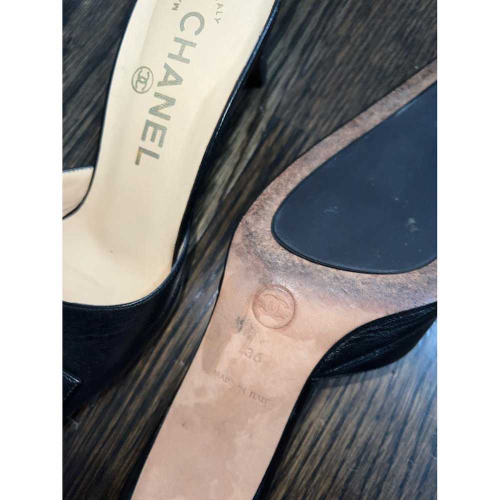 Chanel Leather mules & clogs - image 9