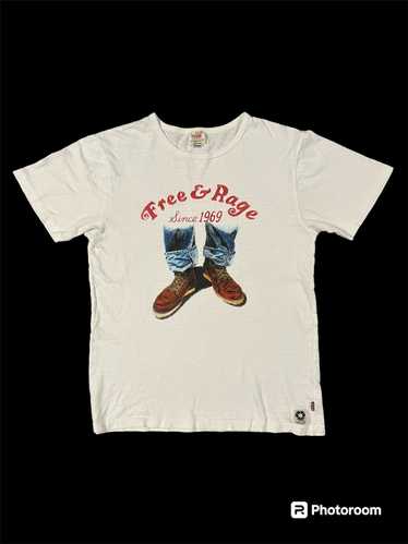 Japanese Brand × Vintage Vintage Free Rage Tshirt - image 1