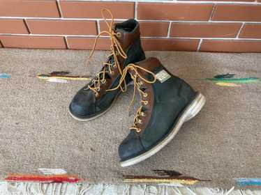 Combat Boots × Made In Usa × Vintage weinbrenner … - image 1