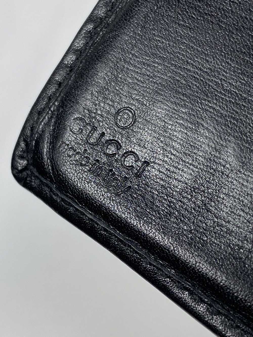 Gucci Gucci G Leather bifold wallet - image 6