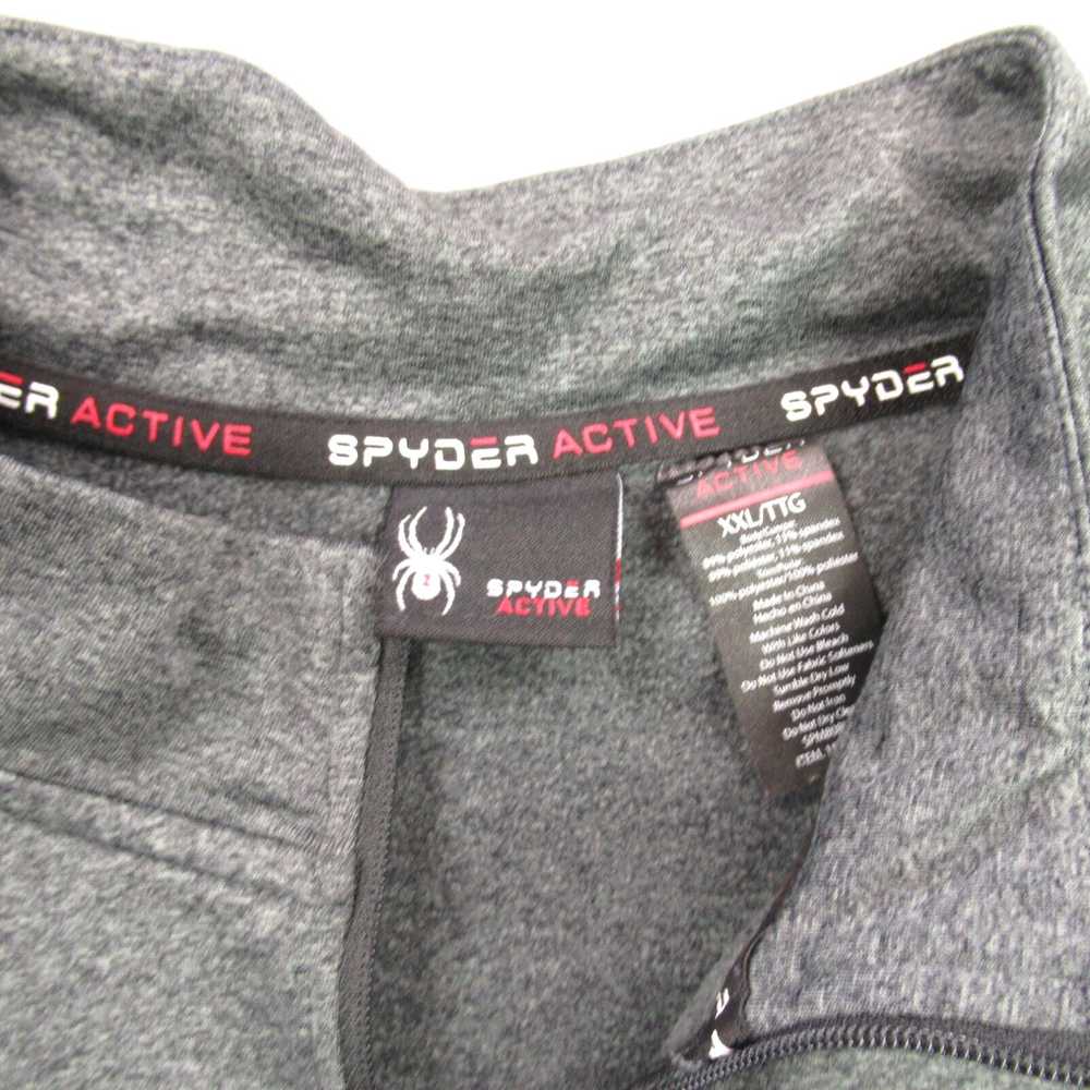 Spyder Spyder Sweater Mens 2XL Long Sleeve 1/4 Zi… - image 3