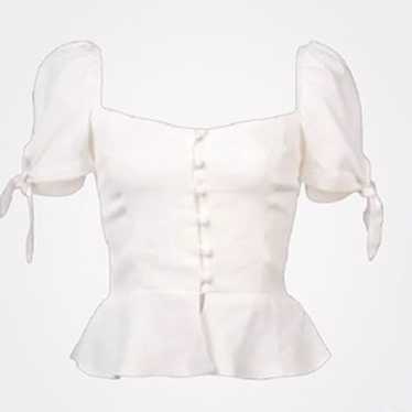 Reformation White Holland Top