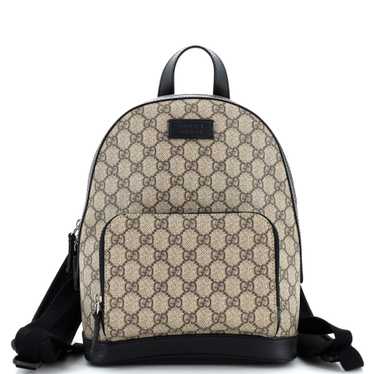 GUCCI Zip Pocket Backpack GG Coated Canvas Small - image 1