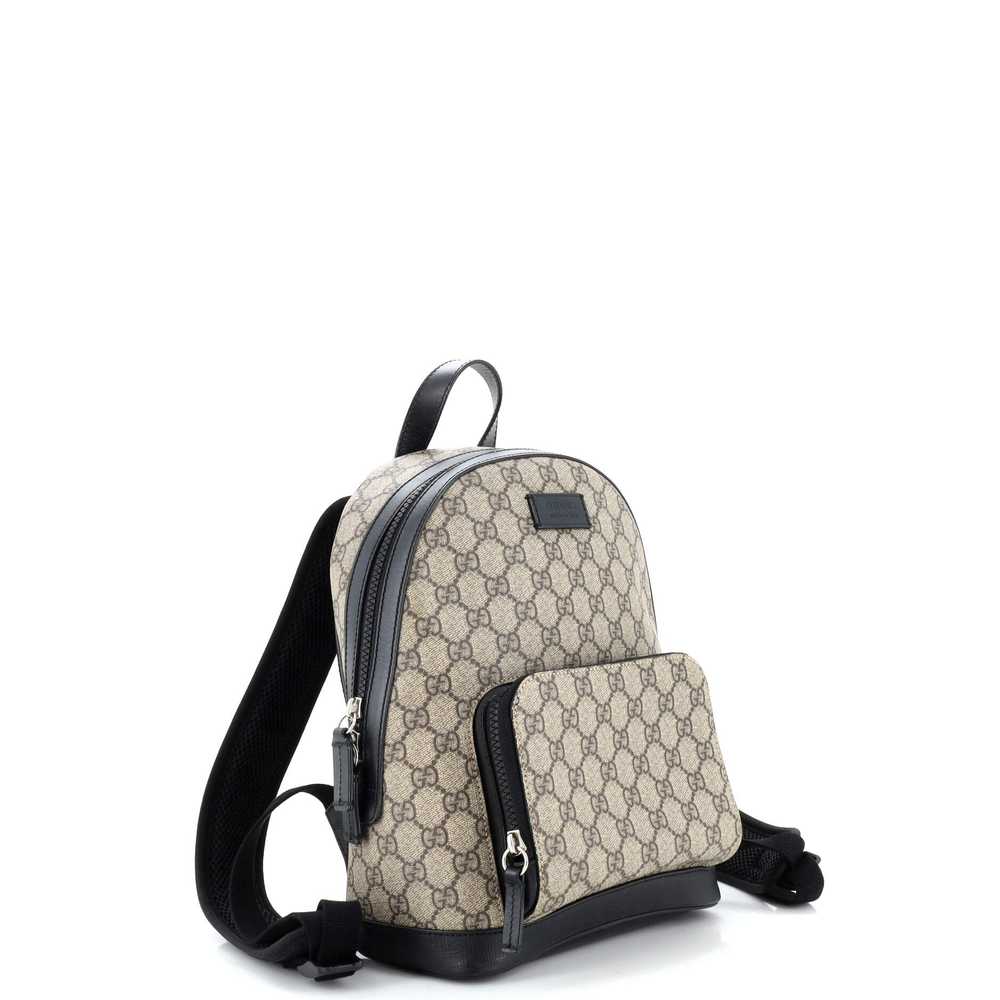 GUCCI Zip Pocket Backpack GG Coated Canvas Small - image 2