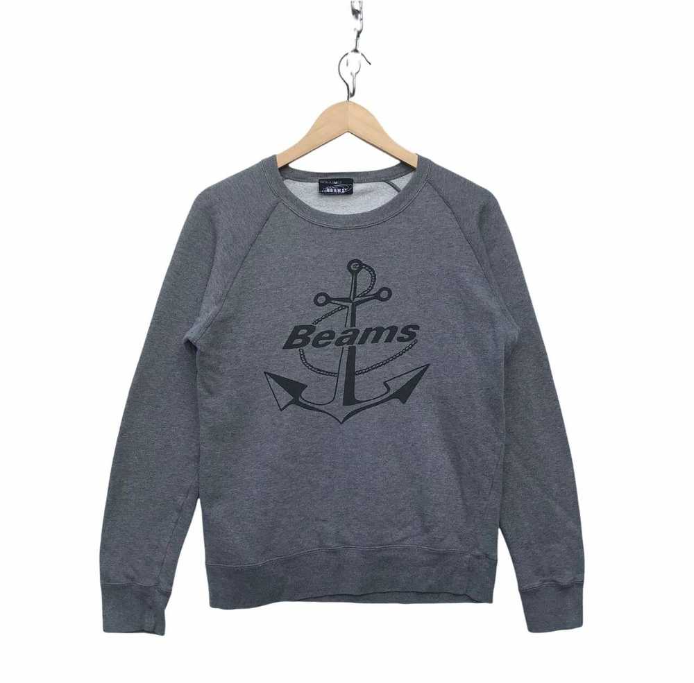 Beams Plus Beams Japan Spellout Sweatshirt Beams … - image 1