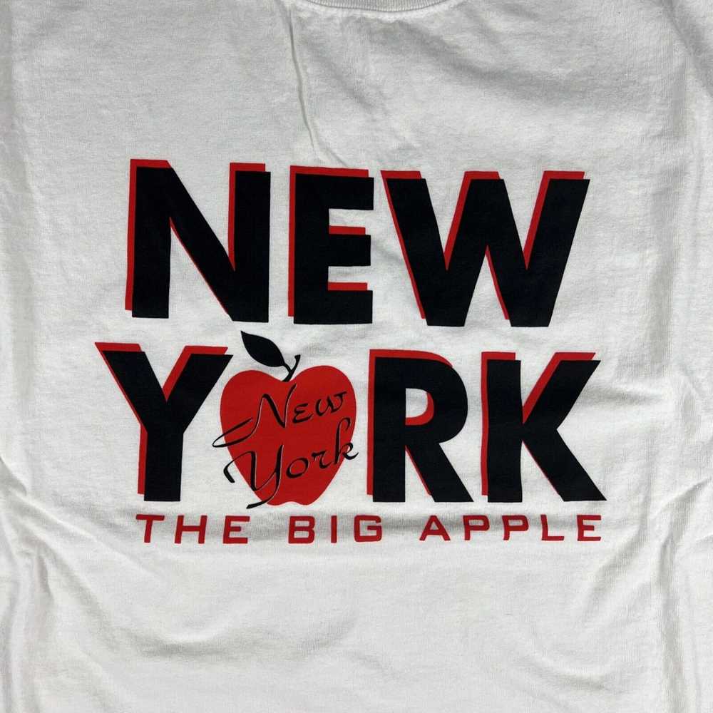 Fruit Of The Loom Vintage New York Shirt L The Bi… - image 2