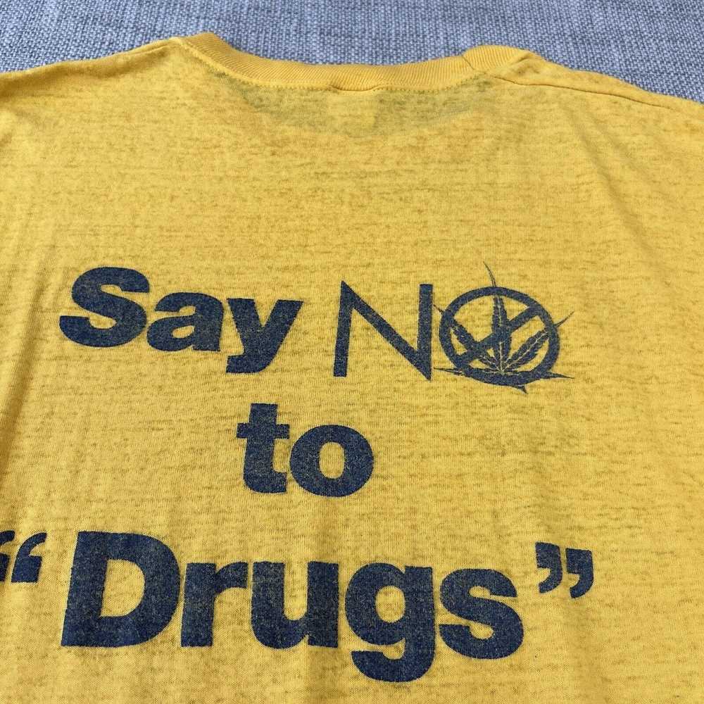Jerzees × Streetwear × Vintage 80s Say No to Drug… - image 8