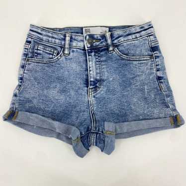 Rsq RSQ Denim Shorts Women's 25 Blue High Rise Cu… - image 1